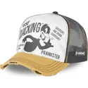 gul-svart-och-vit-truckerkeps-pato-lucas-loo8-duc1-looney-tunes-fran-capslab