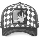 svart-och-vit-truckerkeps-daffy-anka-loo8-daf1-looney-tunes-fran-capslab
