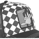 svart-och-vit-truckerkeps-daffy-anka-loo8-daf1-looney-tunes-fran-capslab