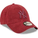 new-york-yankees-mlb-9forty-towelling-rod-justerbar-bojd-keps-med-rod-logotyp-fran-new-era