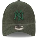 new-era-new-york-yankees-mlb-9forty-gron-justerbar-bojd-keps-med-gron-logotyp-i-frotte