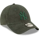 new-era-new-york-yankees-mlb-9forty-gron-justerbar-bojd-keps-med-gron-logotyp-i-frotte
