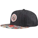 djinns-koi-linen-svart-platt-snapback-keps