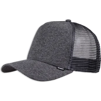Gorra trucker mörkgrå Cut & Sew HFT från Djinns