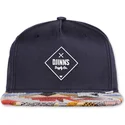 djinns-snapback-keps-morkbla-gummi-aztek