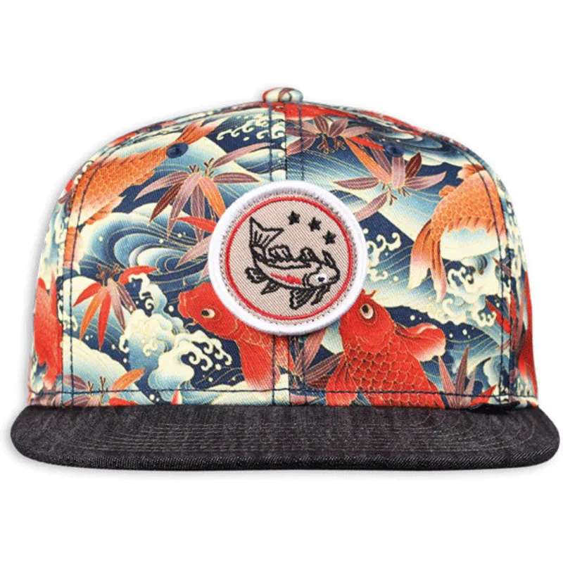 kepsar-plana-flerfargad-snapback-av-djinns