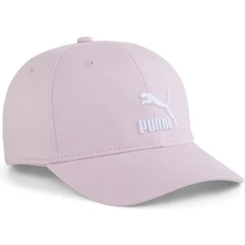 Puma Classics Archive Logo rosa justerbar böjd keps