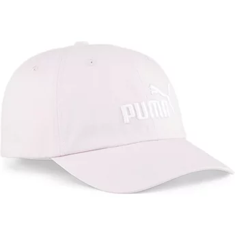 Puma Böjd Brätt Essentials Nr.1 Rosa Justerbar Keps