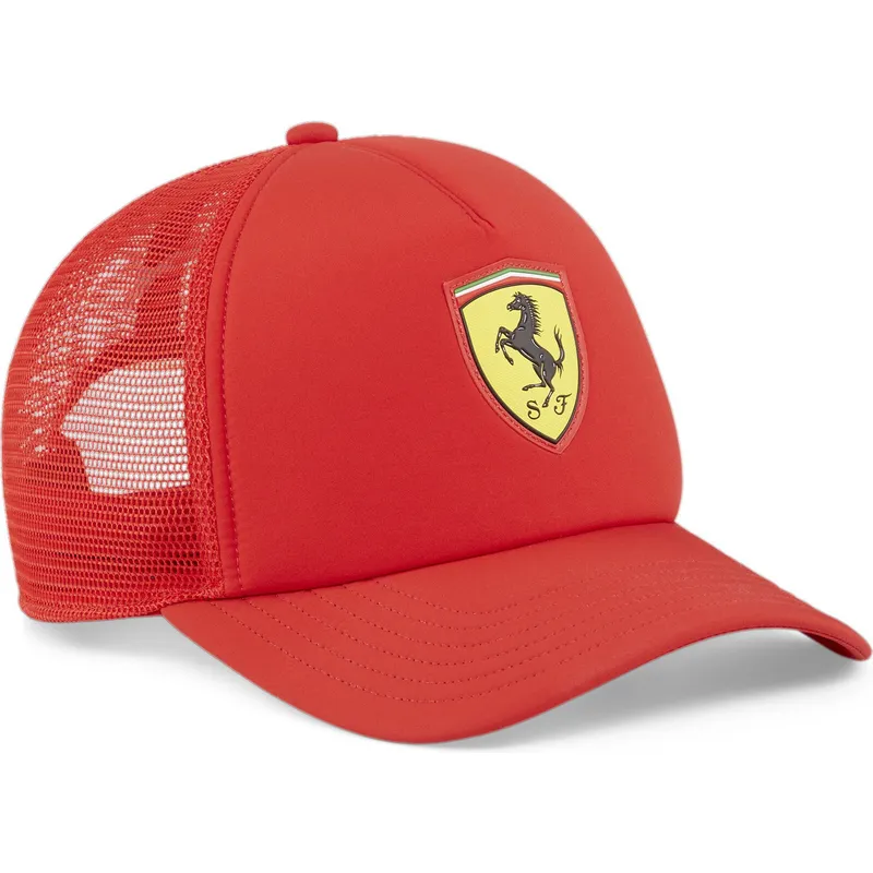 kepsar-curva-rod-snapback-race-fran-ferrari-formula-1-av-puma