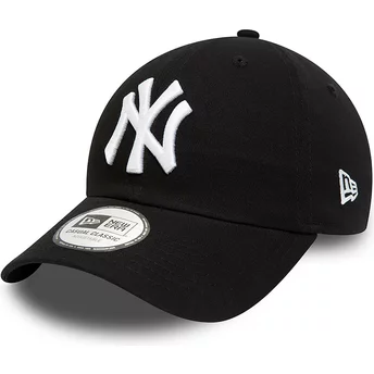 New Era böjd bräda 9TWENTY League Essential New York Yankees MLB svart justerbar keps