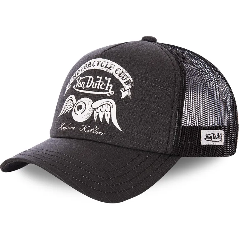 kepsar-curva-svart-snapback-for-barn-av-von-dutch