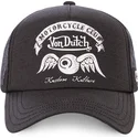 von-dutch-crew8-svart-truckerkeps-for-barn