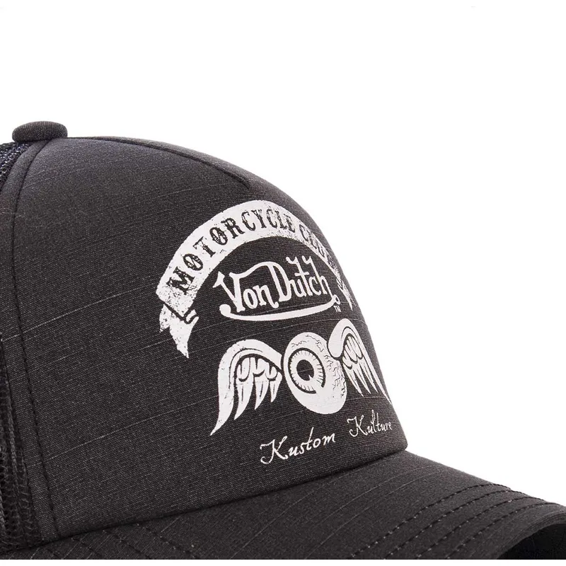 kepsar-curva-svart-snapback-for-barn-av-von-dutch