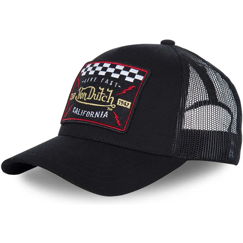 svart-trucker-keps-for-barn-blacky4-fran-von-dutch