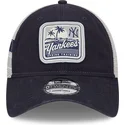 new-era-new-york-yankees-mlb-9twenty-stripe-marinbla-och-vit-truckerkeps