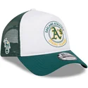 kepsar-curva-gron-snapback-9forty-a-frame-circle-fran-oakland-athletics-mlb-av-new-era