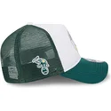 vit-och-gron-oakland-athletics-mlb-9forty-a-frame-circle-truckerkeps-fran-new-era