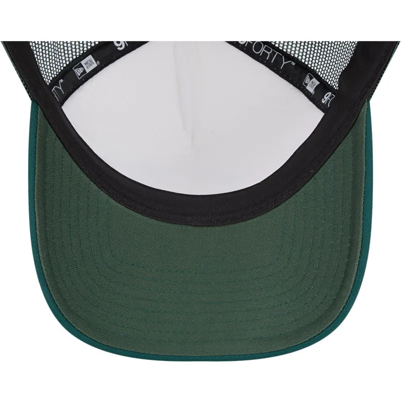 kepsar-curva-gron-snapback-9forty-a-frame-circle-fran-oakland-athletics-mlb-av-new-era