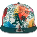 kepsar-plana-flerfargad-snapback-9fifty-spring-fran-oakland-athletics-mlb-av-new-era