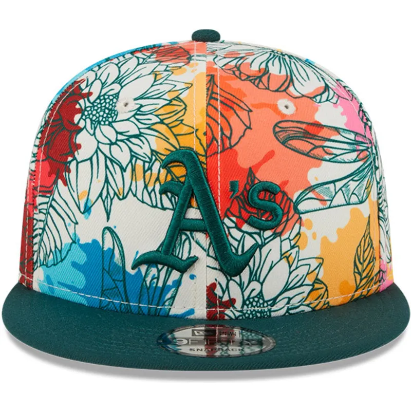 kepsar-plana-flerfargad-snapback-9fifty-spring-fran-oakland-athletics-mlb-av-new-era