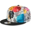 new-era-flat-brim-9fifty-spring-san-francisco-giants-mlb-multicolor-snapback-cap