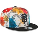 san-francisco-giants-mlb-new-era-9fifty-flerfargad-platt-skarm-snapback-keps-varen