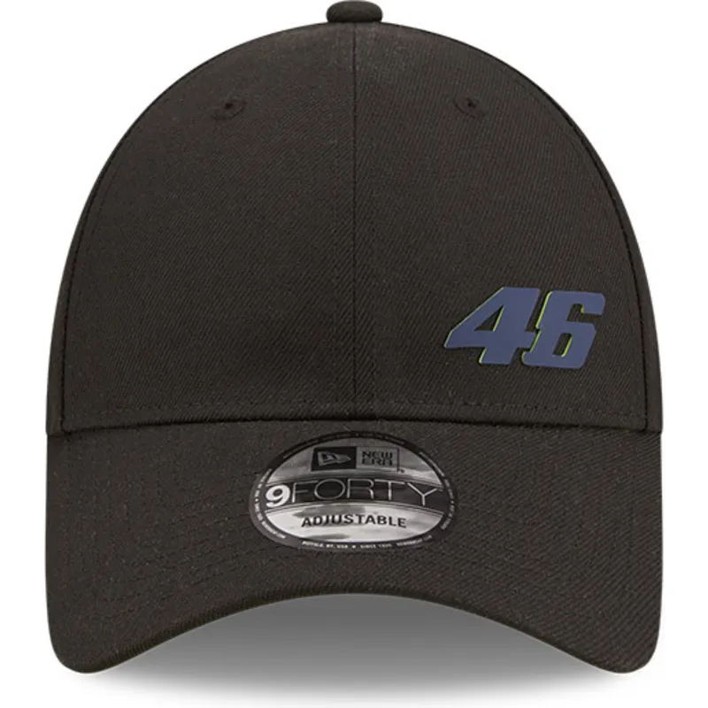 kepsar-curva-svart-justerbart-band-9forty-repreve-fran-valentino-rossi-vr46-motogp-av-new-era