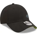 svart-justerbar-bojd-keps-9forty-repreve-valentino-rossi-vr46-motogp-fran-new-era