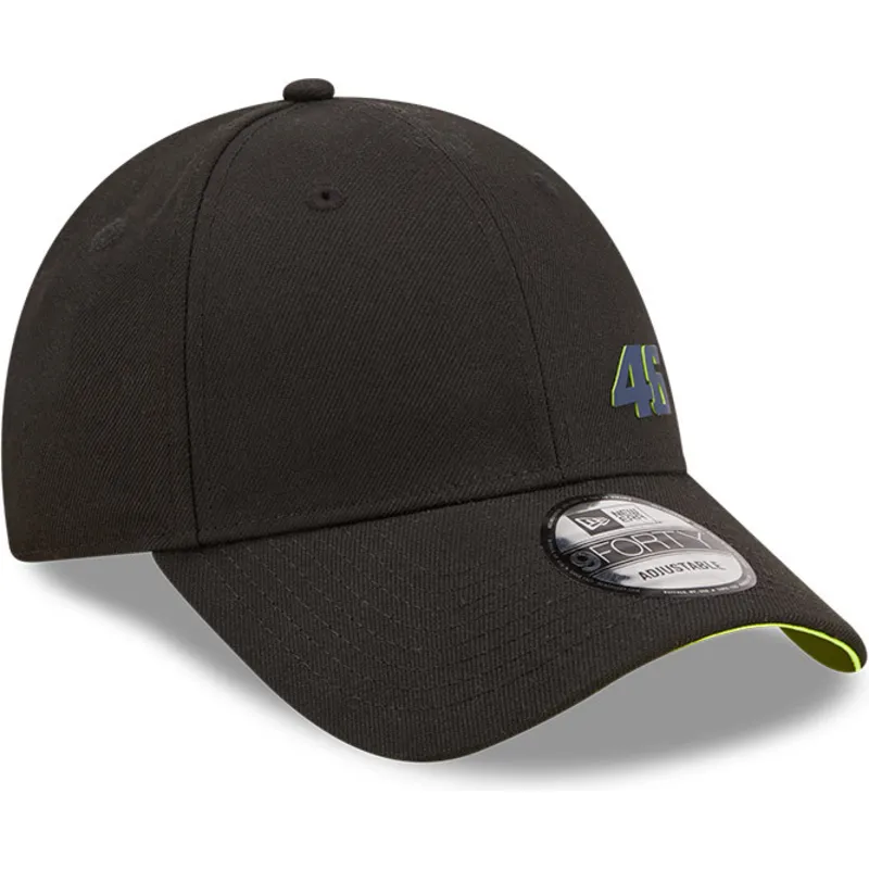 kepsar-curva-svart-justerbart-band-9forty-repreve-fran-valentino-rossi-vr46-motogp-av-new-era