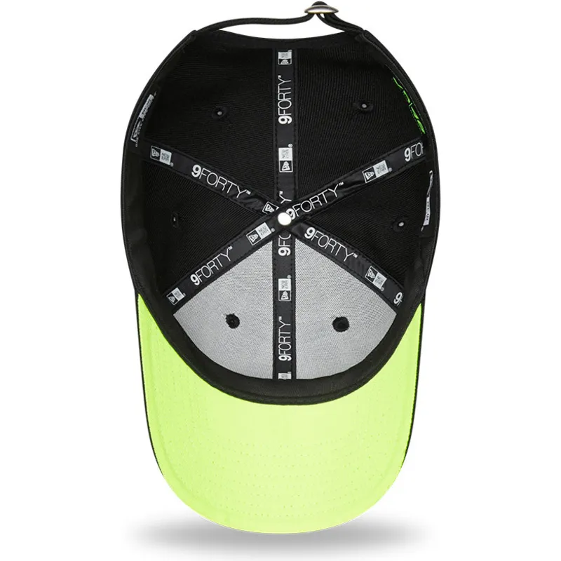 kepsar-curva-svart-justerbart-band-9forty-repreve-fran-valentino-rossi-vr46-motogp-av-new-era