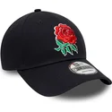 kepsar-curva-marinbla-justerbart-band-9forty-core-fran-england-rugby-rfu-av-new-era