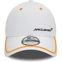 kepsar-curva-vit-justerbart-band-9forty-contrast-piping-fran-mclaren-racing-formula-1-av-new-era