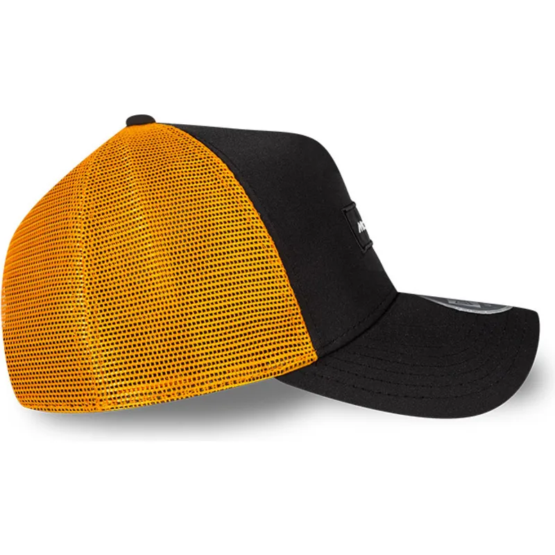 kepsar-curva-svart-snapback-9forty-a-frame-patch-front-fran-mclaren-racing-formula-1-av-new-era