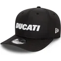 svart-bojd-skarm-snapback-9fifty-ripstop-keps-ducati-motor-motogp-fran-new-era
