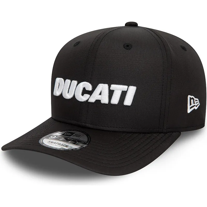 kepsar-curva-svart-snapback-9fifty-ripstop-fran-ducati-motor-motogp-av-new-era