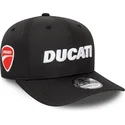svart-bojd-skarm-snapback-9fifty-ripstop-keps-ducati-motor-motogp-fran-new-era