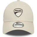 kepsar-curva-beige-justerbart-band-9forty-ripstop-fran-ducati-motor-motogp-av-new-era