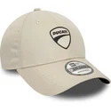 kepsar-curva-beige-justerbart-band-9forty-ripstop-fran-ducati-motor-motogp-av-new-era