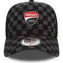 svart-truckerkeps-9forty-a-frame-all-over-print-check-fran-ducati-motor-motogp-av-new-era