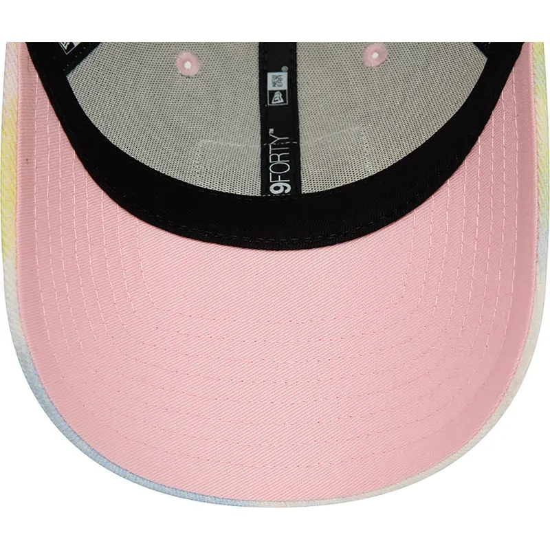 flerfargad-kurvad-snapback-keps-9forty-tie-dye-denim-fran-red-bull-racing-formula-1-av-new-era