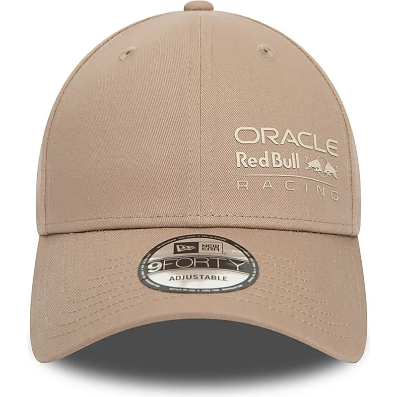 kepsar-curva-beige-snapback-9forty-seasonal-fran-red-bull-racing-formula-1-av-new-era