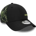 svart-bojd-skarm-snapback-keps-9forty-poly-print-valentino-rossi-vr46-motogp-fran-new-era