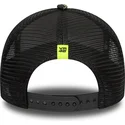 svart-truckerkeps-9forty-a-frame-poly-print-av-valentino-rossi-vr46-motogp-fran-new-era