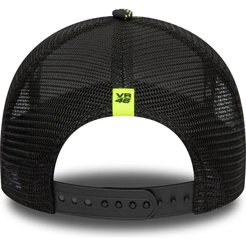 kepsar-curva-svart-snapback-9forty-a-frame-poly-print-fran-valentino-rossi-vr46-motogp-av-new-era