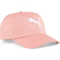 puma-essentials-cat-logo-bb-justerbar-rosa-bojd-keps