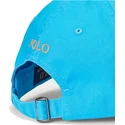 bla-justerbar-bojd-keps-med-orange-logotyp-cotton-chino-classic-sport-fran-polo-ralph-lauren