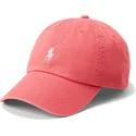 polo-ralph-lauren-cotton-chino-classic-sport-justerbar-ljusrod-bojd-keps-med-vitt-logo