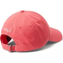 polo-ralph-lauren-cotton-chino-classic-sport-justerbar-ljusrod-bojd-keps-med-vitt-logo