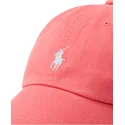 polo-ralph-lauren-cotton-chino-classic-sport-justerbar-ljusrod-bojd-keps-med-vitt-logo