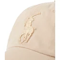 beige-justerbar-keps-med-bojd-skarm-och-beige-big-pony-logga-chino-classic-sport-fran-polo-ralph-lauren